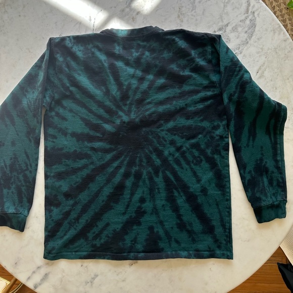 Team Dream emerald tie-dye long sleeve heavyweight shirt. Size M - Picture 3 of 4
